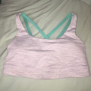 Lululemon grey sports bra