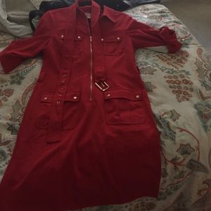 Micheal kors red dress
