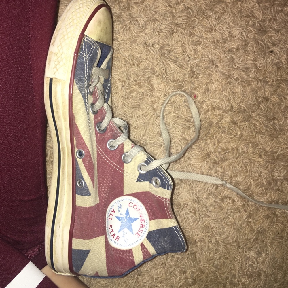 British Flag Converse