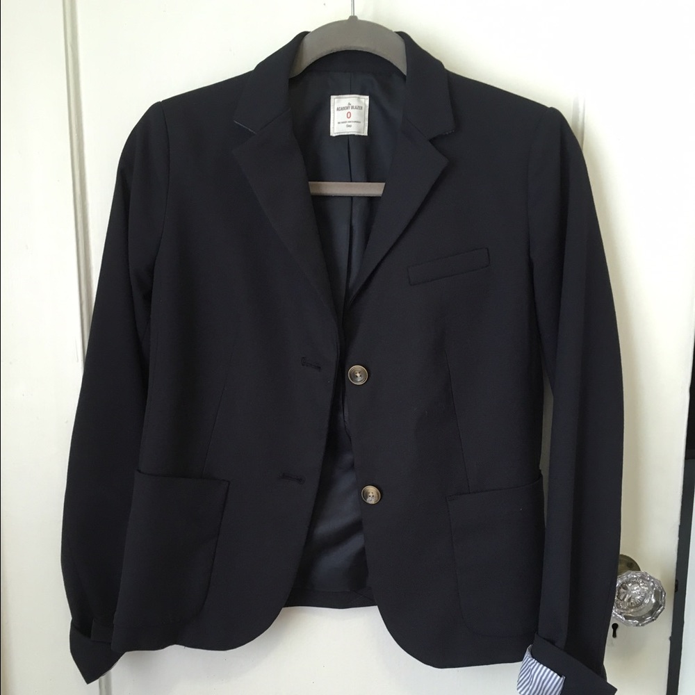 Navy Gap academy blazer.