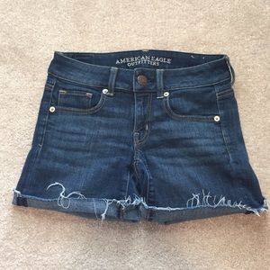 american eagle jean shorts