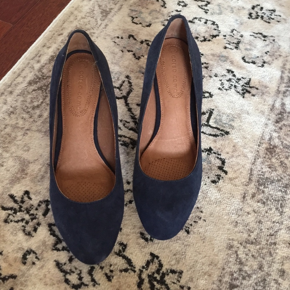 Suede pumps Corso Como