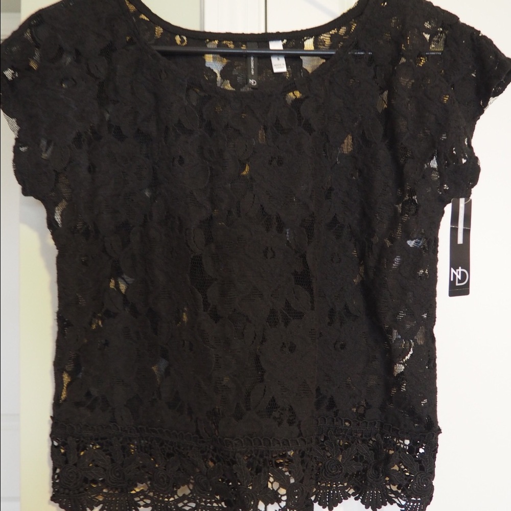 Lace Dolman Shirt