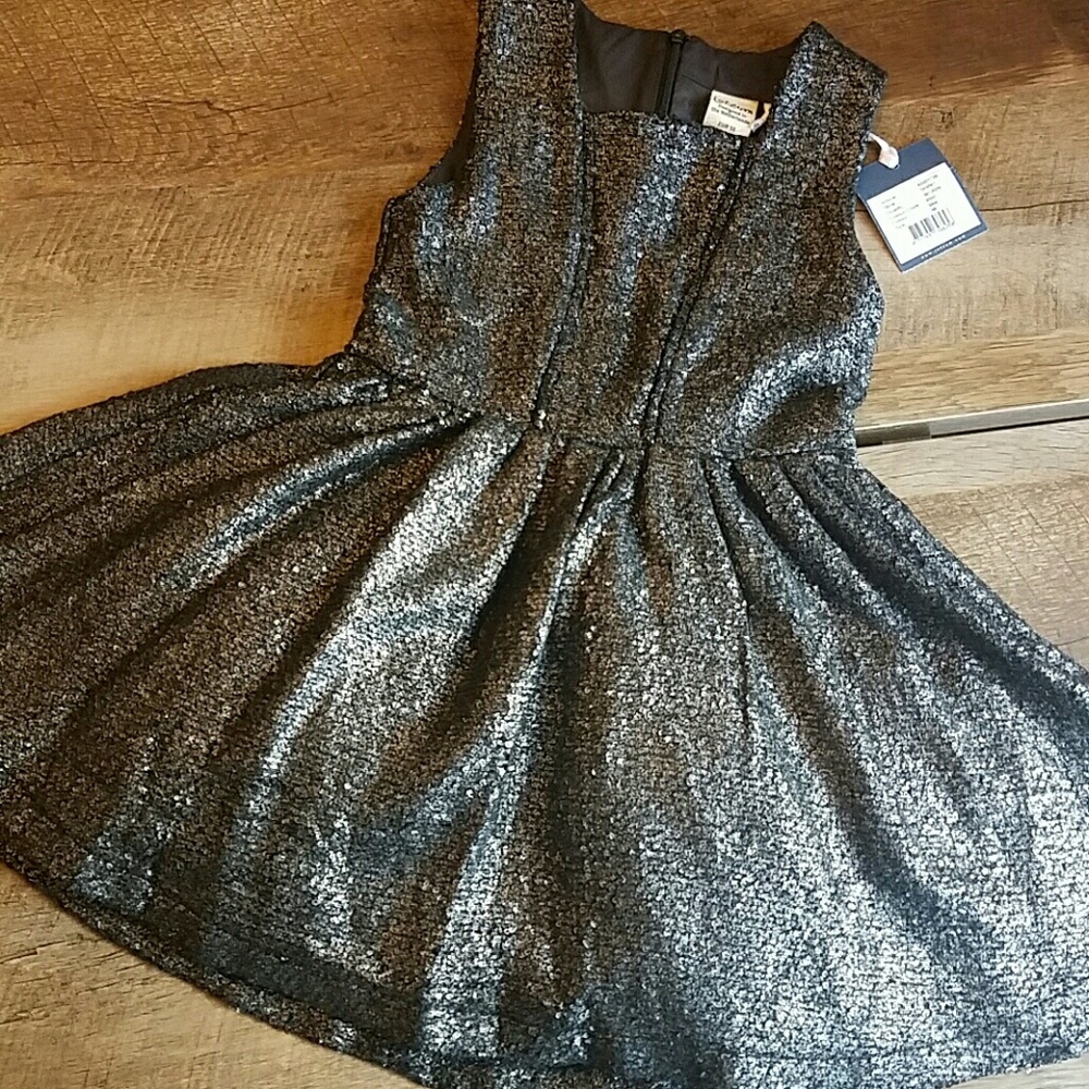 2-3Y NWT Jottum Sammy Silver Dress