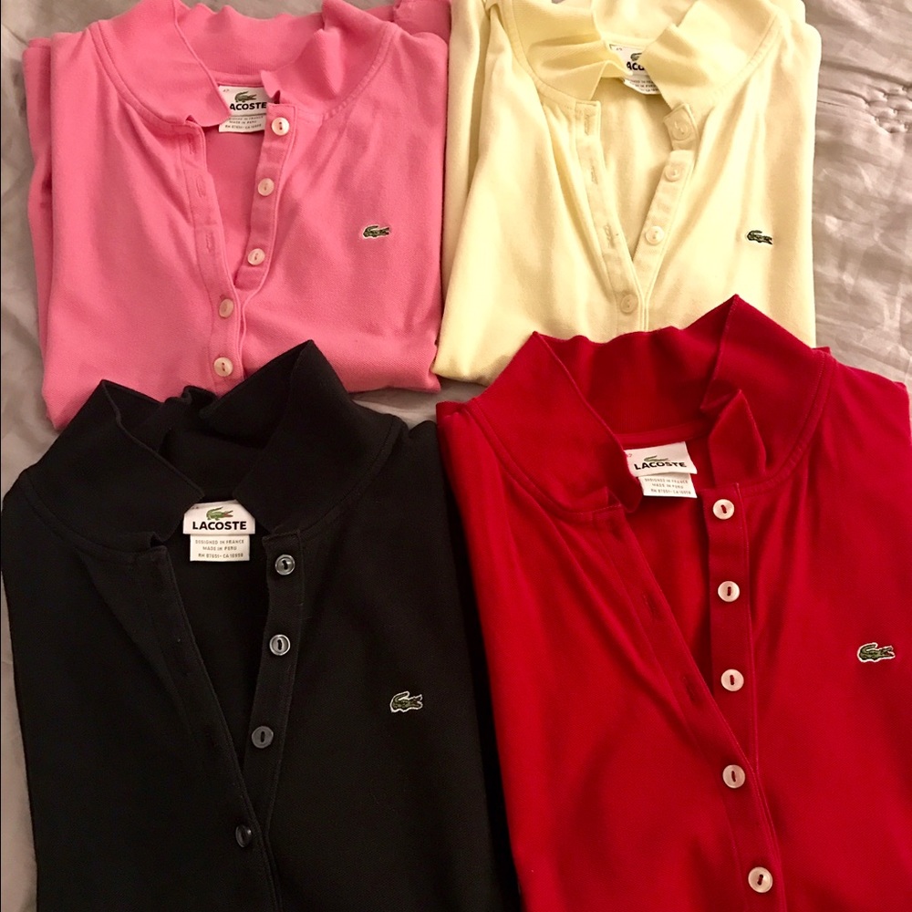 ⬇️💥Women's Lacoste Polo's