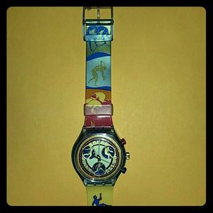 Swatch Kalos Chronograph watch