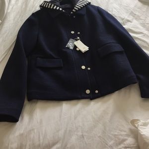 Blue Tory burch jacket never been worn