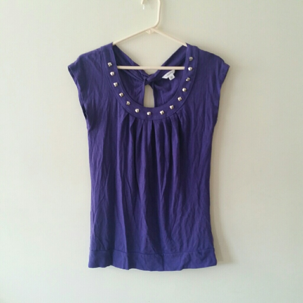 Calvin Klein Purple Top