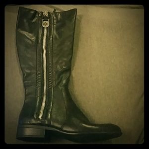 Rock and Republic black "leather" boots