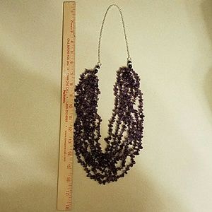 Lia sophia AMETHYST NECKLACE