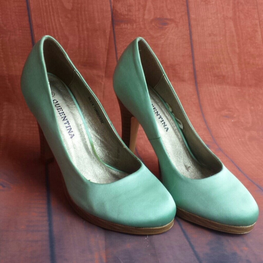 Mint high heels