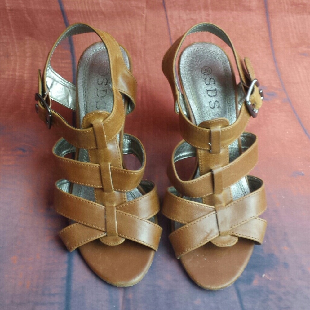 Brown heels