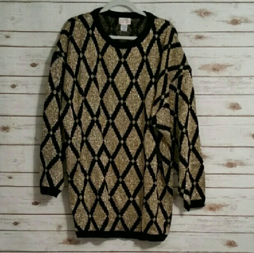 CST Studio Black and Gold Sweater 30W