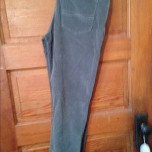 Lucky brand corduroy Brooke skinnys gray sx 4/27