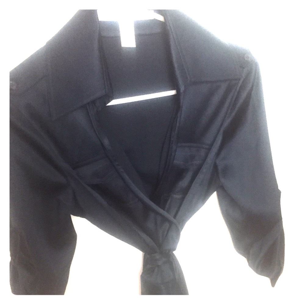 Dvf wrap silk blouse