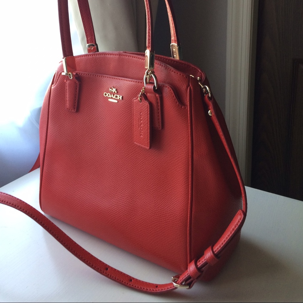 Red Coach Crossbody - Picture 2 of 4
