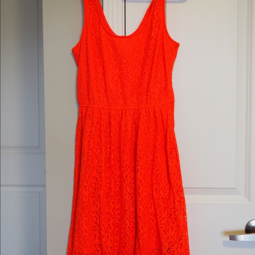 Peach Lace Dress from Target