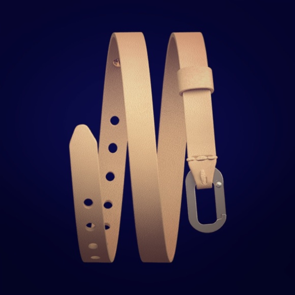 Leather Double Wrap Bracelet for Bellabeat LEAF