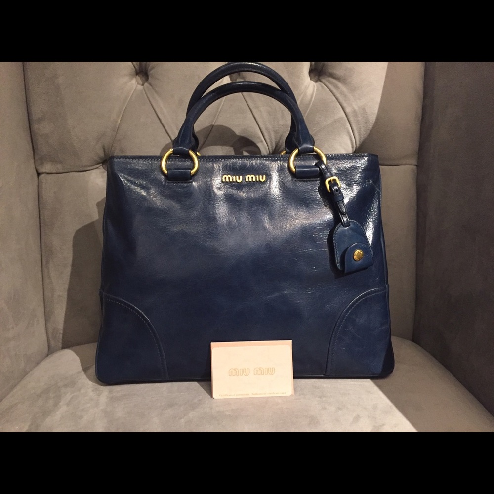 💯 AUTHENTIC Miu Miu Satchel!