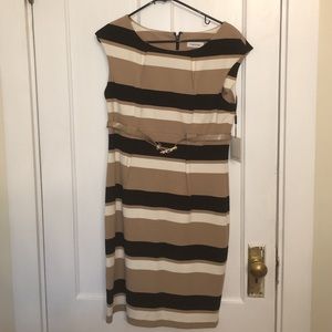 Calvin Klein - stripped dress