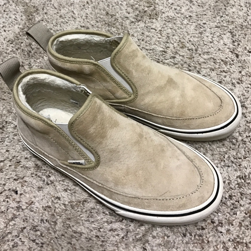 Vans mid slip sf (vans ugg style)