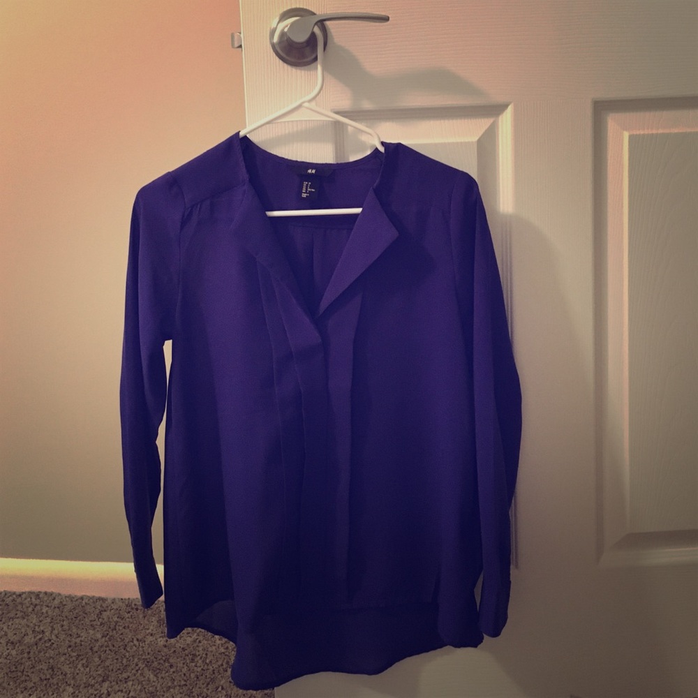 Blue blouse