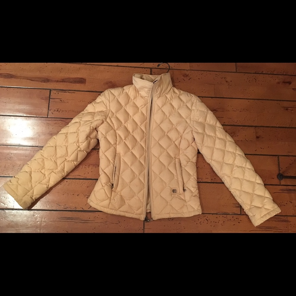 Women's Yellow Kenneth Cole Reaction Down Jacket