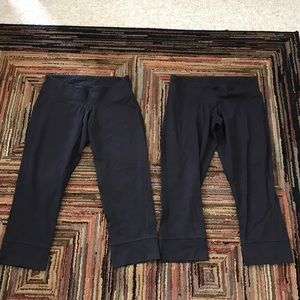 Two gently used Patagonia crop pants XS