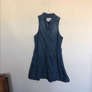 BCBG denim button up dress