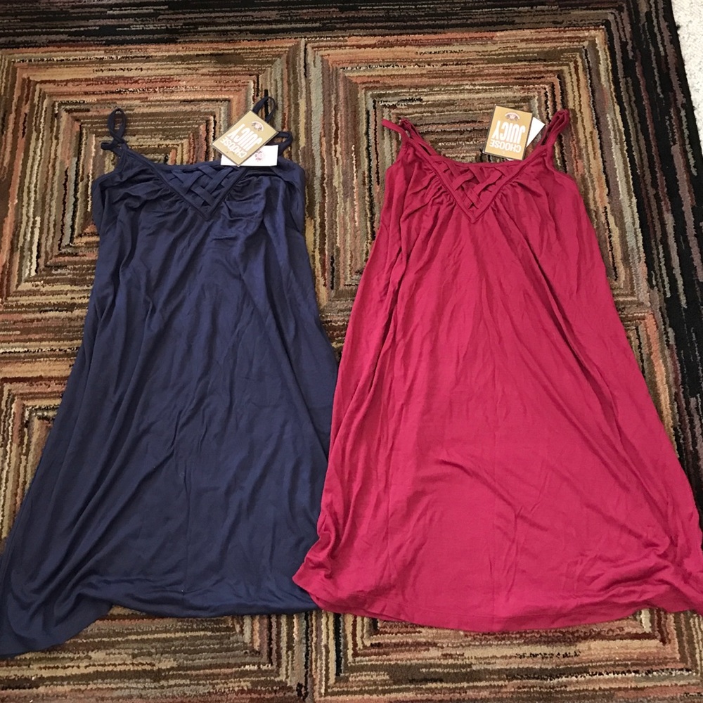 Two juicy couture jersey dresses