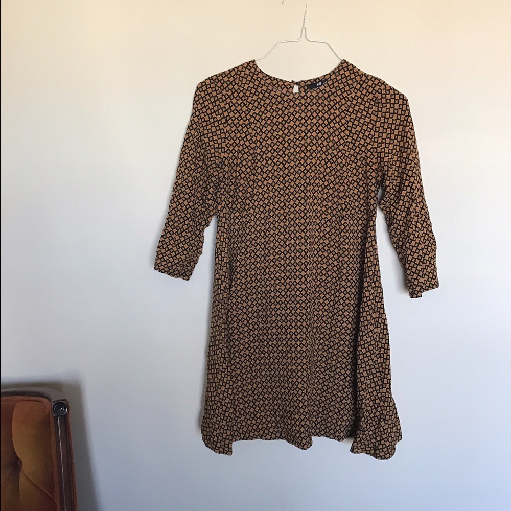 babydoll swing dress with sleeves