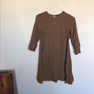babydoll swing dress with sleeves
