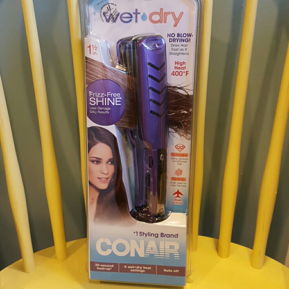 Wet-dry straightener