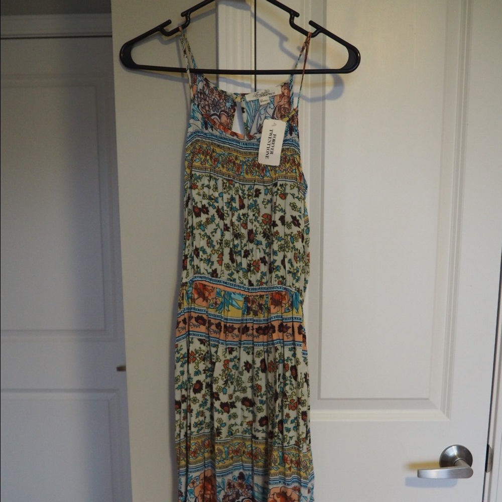 Forever 21 Floral Hippie Dress