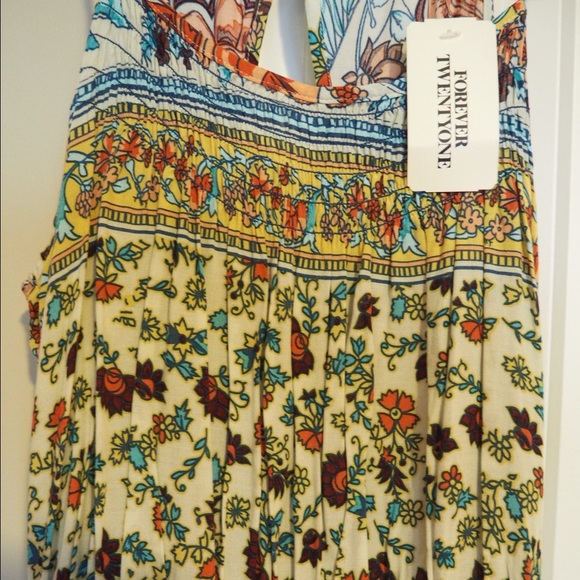 Forever 21 Floral Hippie Dress - Picture 2 of 2