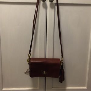 Coach Legacy Leather Penny Small Cross-body (New)