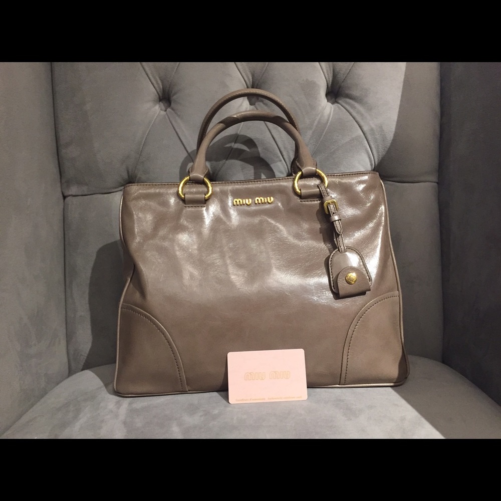 💯 AUTHENTIC Miu Miu Satchel!