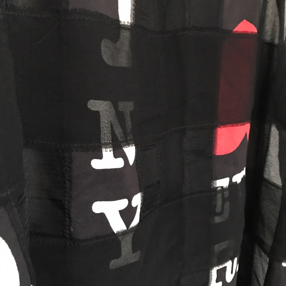 I ❤️️New York! Unique shear patch work design.