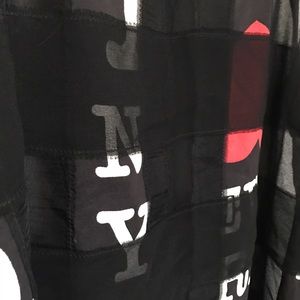 I ❤️️New York! Unique shear patch work design.