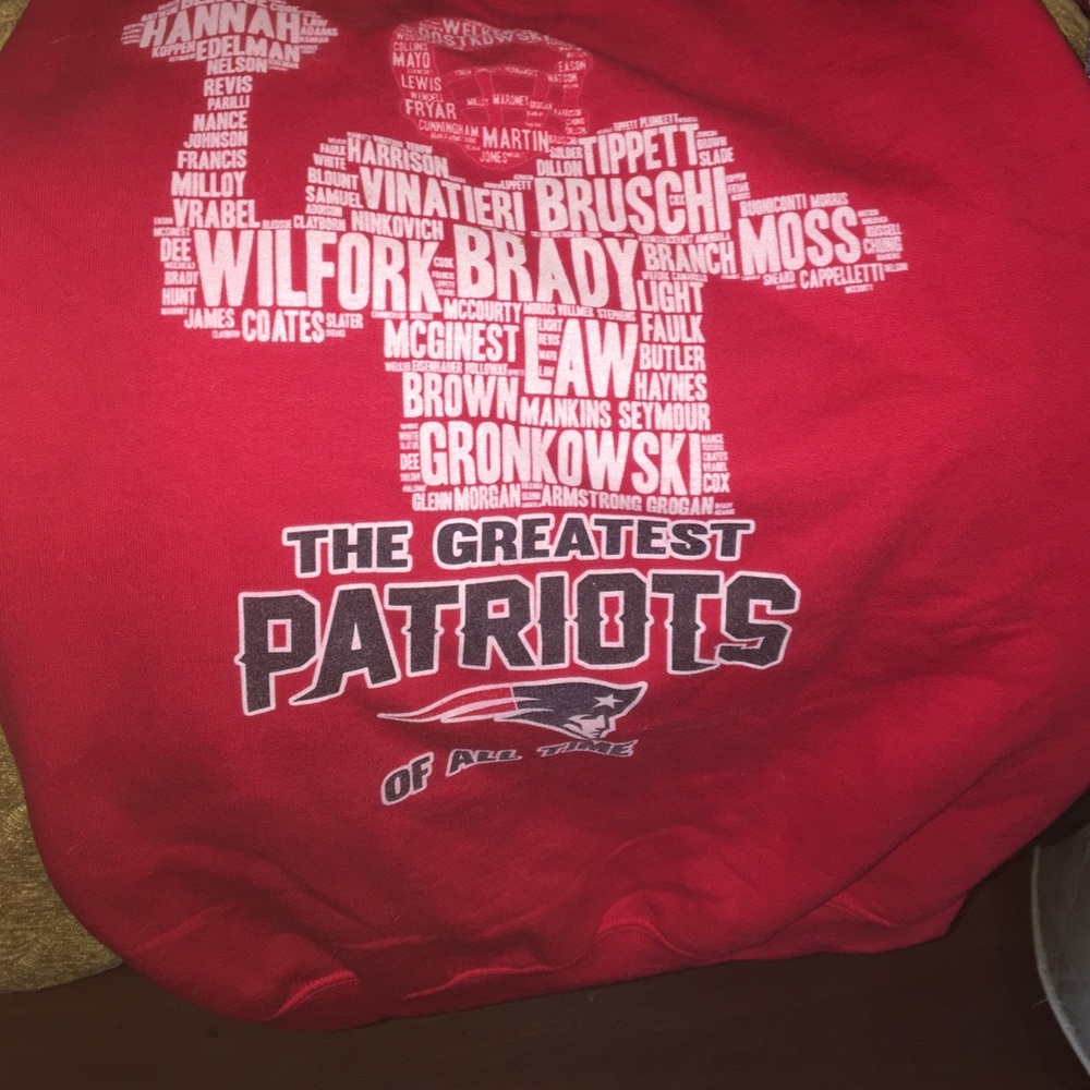 Patriots sweatshirt