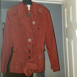 Military (belted)Jacket *NWT* Plus Size