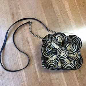 Kate Spade Flower Woven Purse