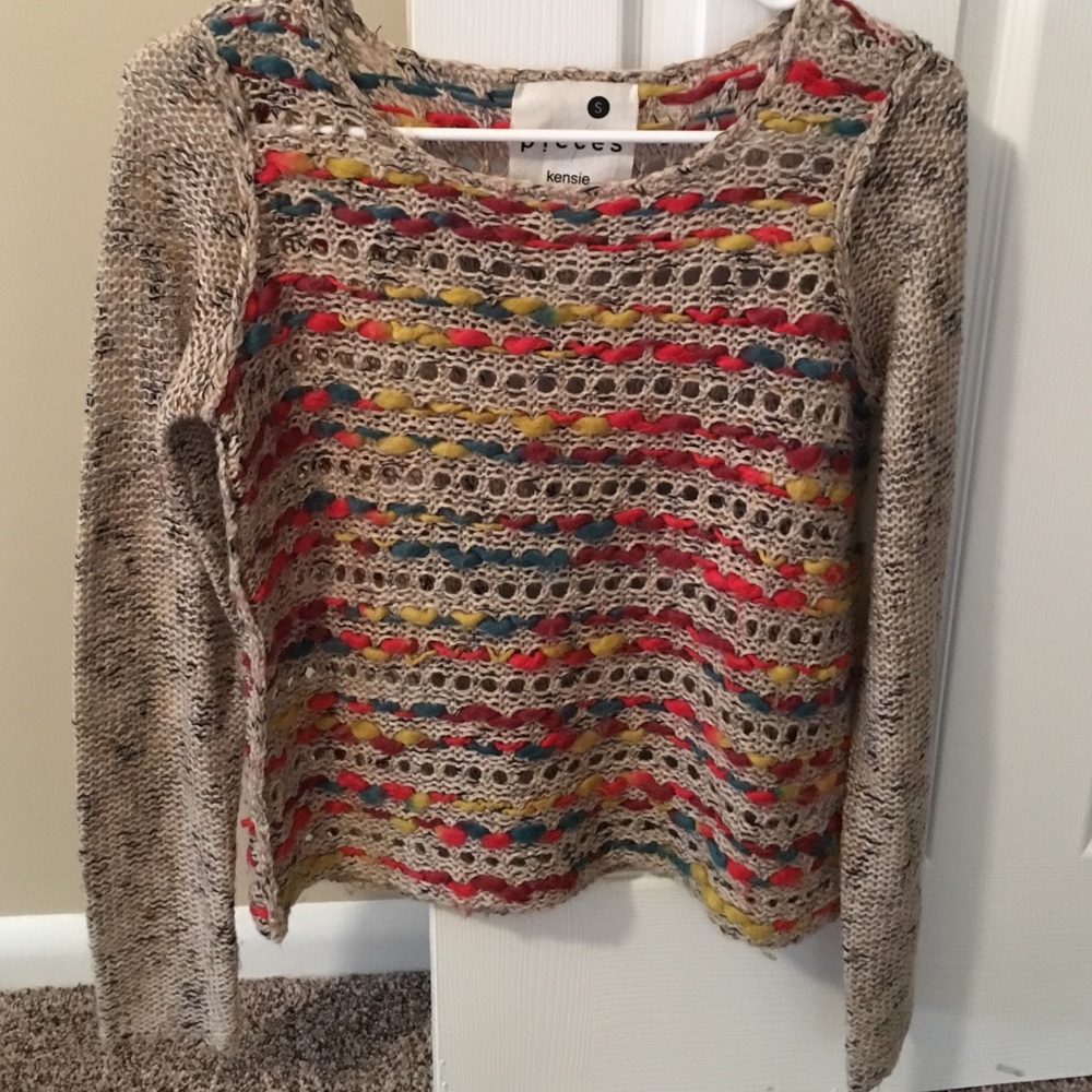 Textured sweater
