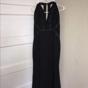 BCBG maxazria black gown