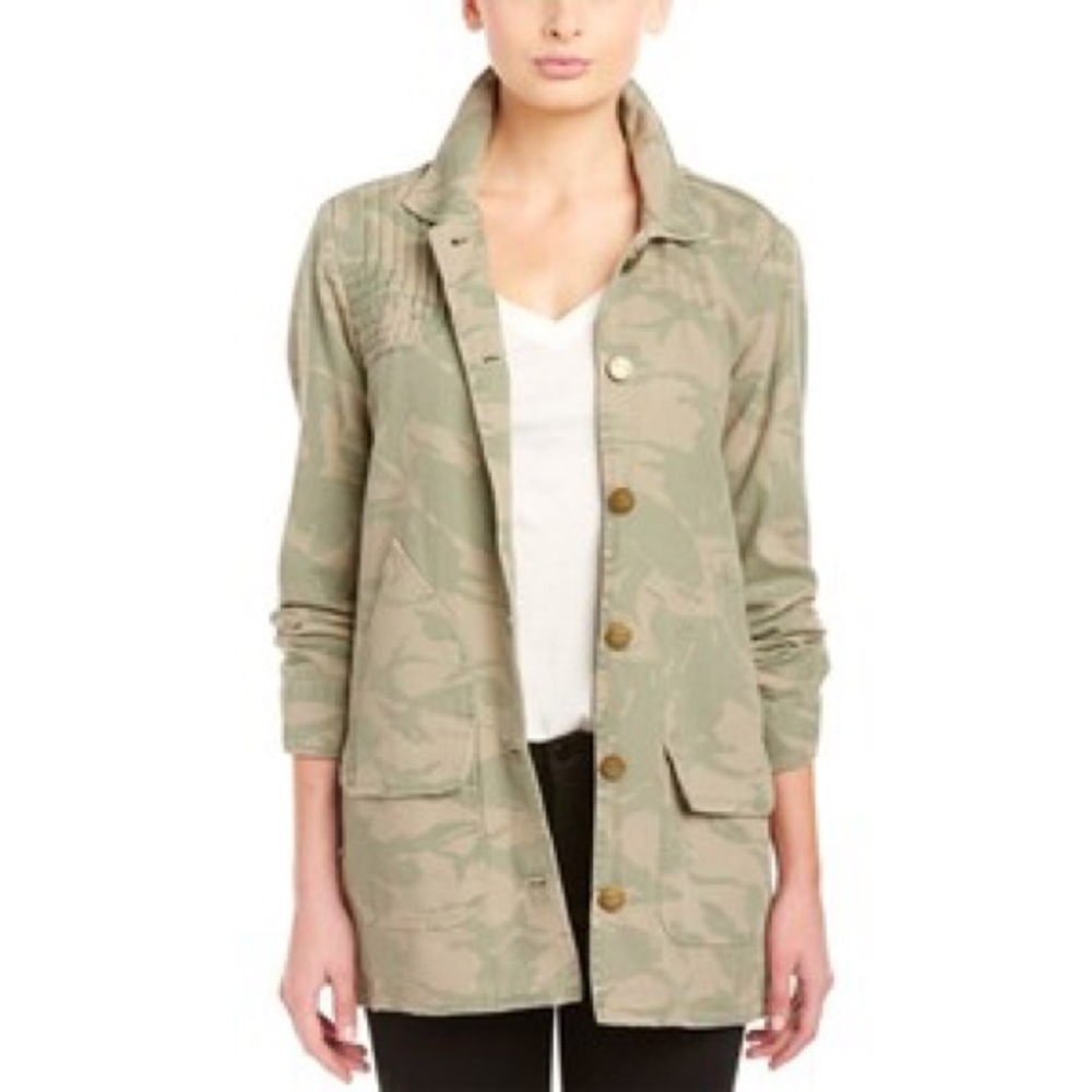 Current/Elliott camo jacket size 1 shopbop small