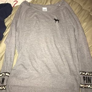 Victoria's Secret pink crew sweatshirt