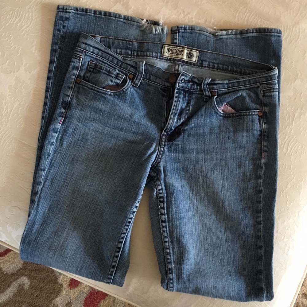 Pink Victoria's Secret Jeans