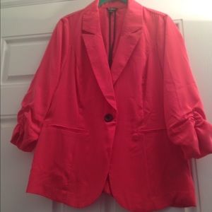 Hot pink Guess blazer