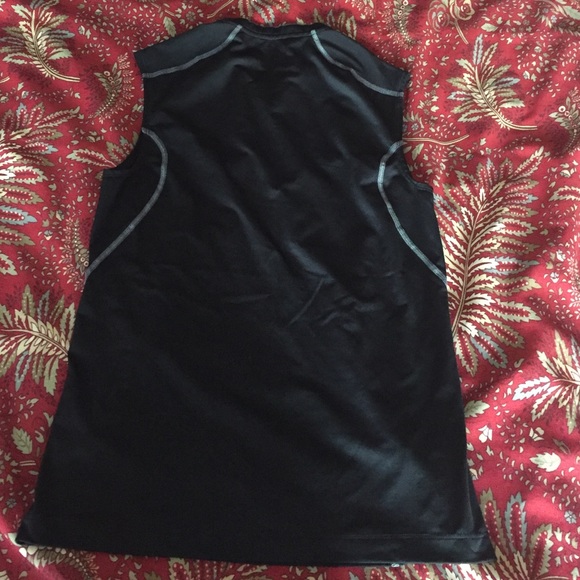 Nike black tank top.  Pro combat line. - Picture 2 of 3