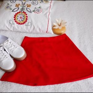 ✨Super Cute Short Red Skirt✨